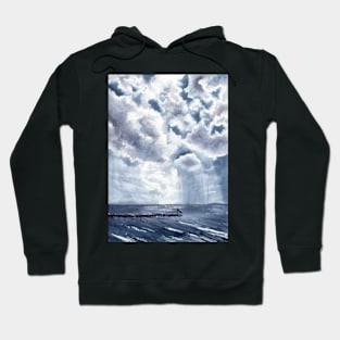 Watercolor Clouds Hoodie